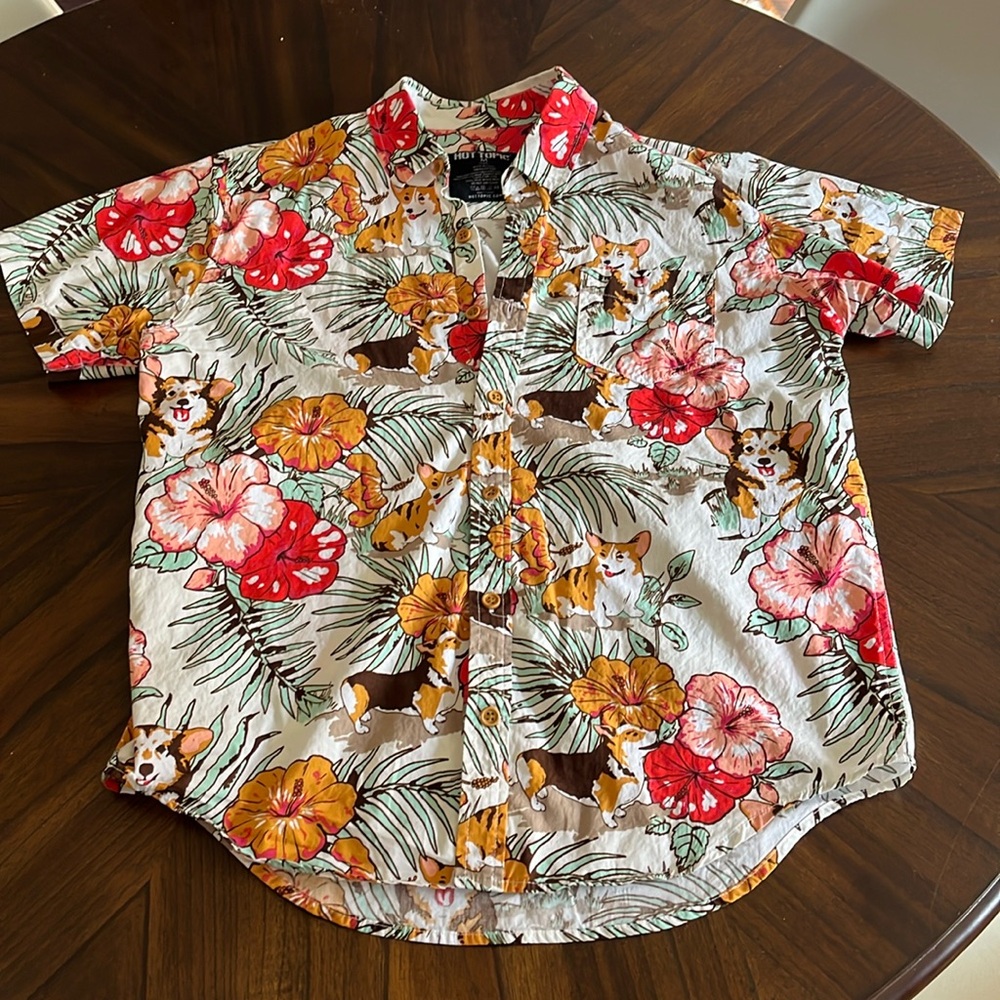 Men’s Corgi Button Down